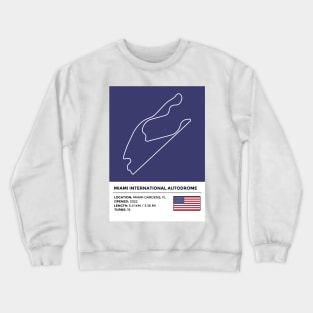 Miami International Autodrome [info] Crewneck Sweatshirt